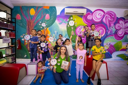 “¡QUÉ NIÑO MÁS LENTO!” LEYERON LAS NIÑAS Y LOS NIÑOS EN EL TALLER “LA HORA DEL CUENTO”