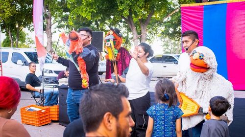 GRUPO BITACHI PRESENTÓ “DIVERTÍTERES” CON MUÑECOS DE GUANTE, VARA, BOCONES Y MARIONETAS
